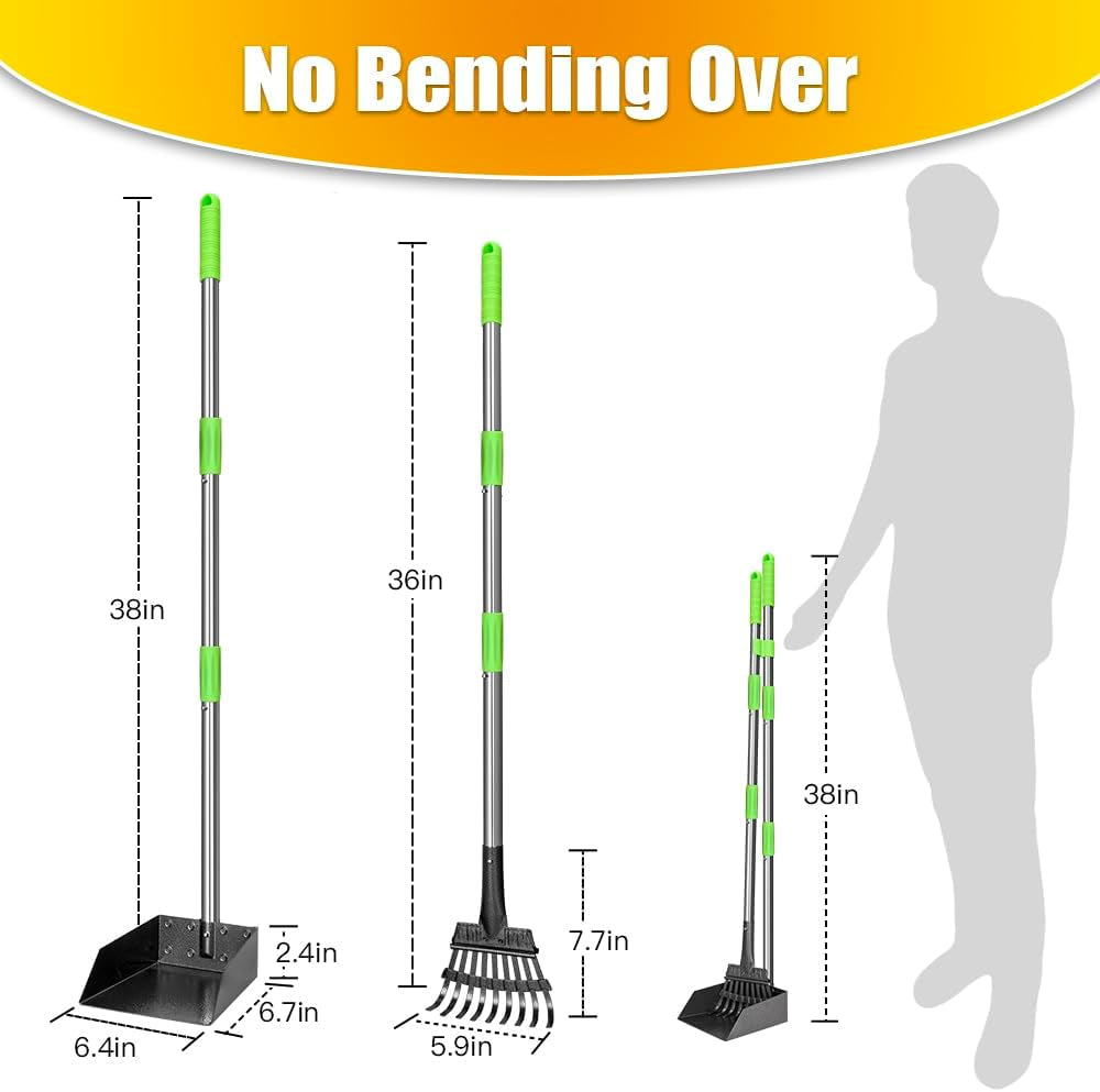 Long Handle Dog Pooper Scooper