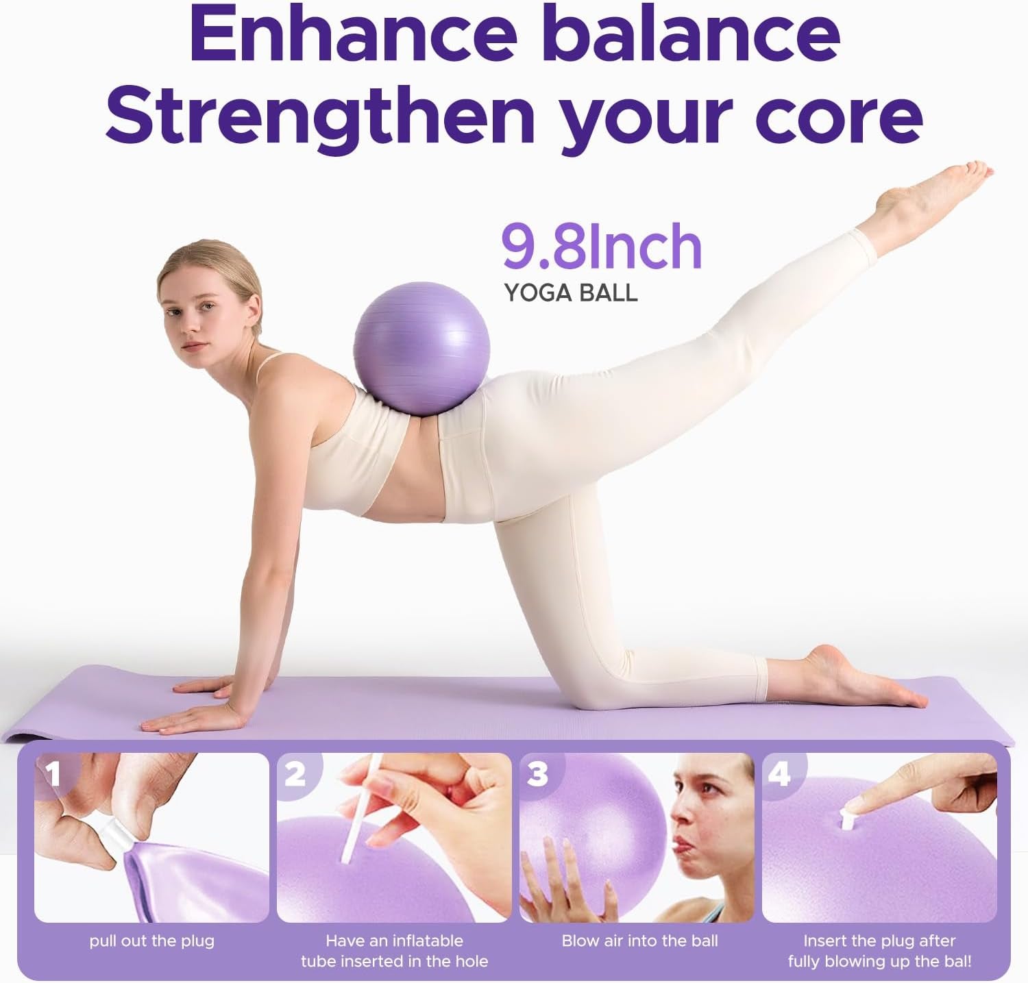 Pilates Ring Kit for Women Home Workout Set