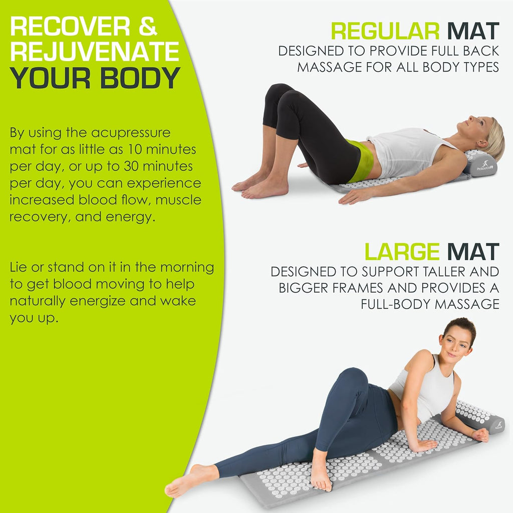 Acupressure Mat & Pillow Set – Pain Relief
