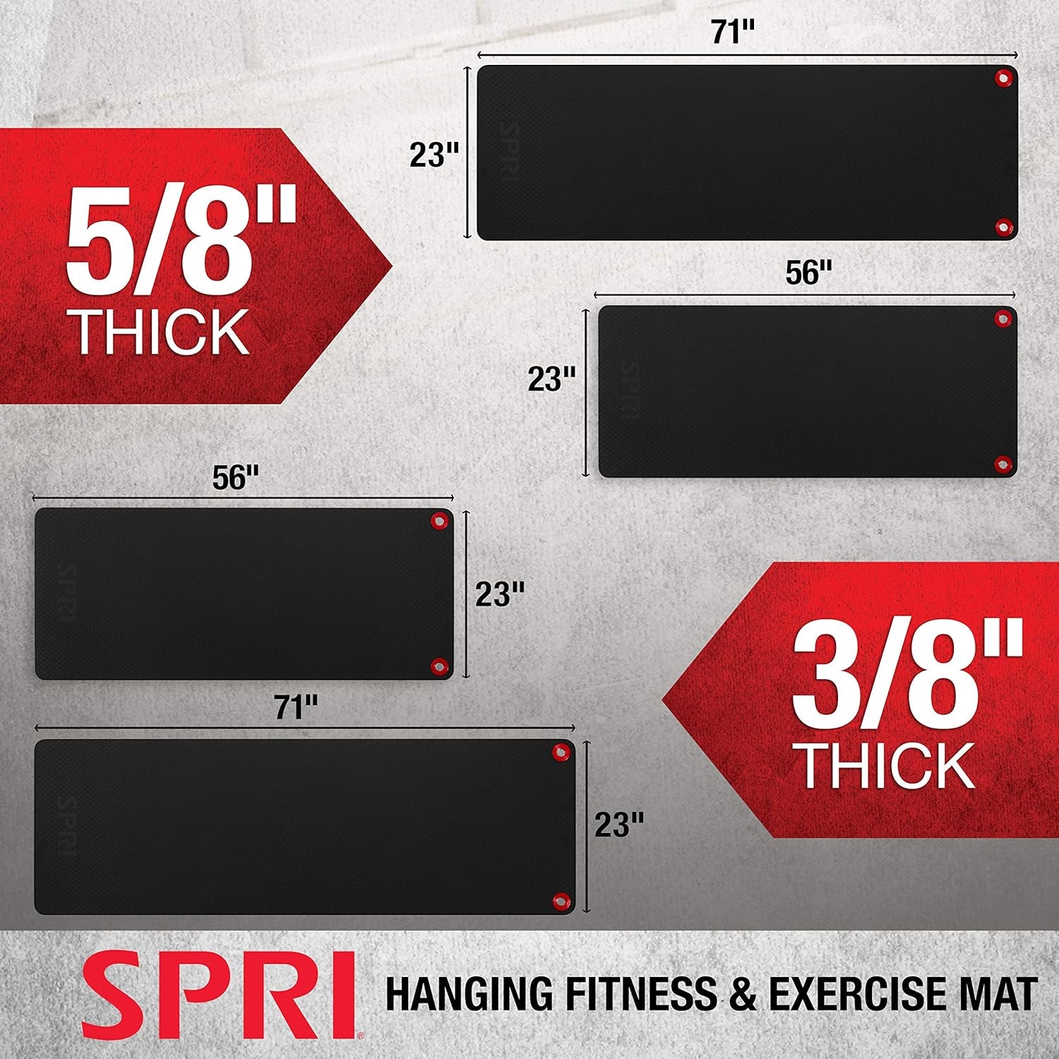 Hanging Yoga & Exercise Mat – Commercial Grade