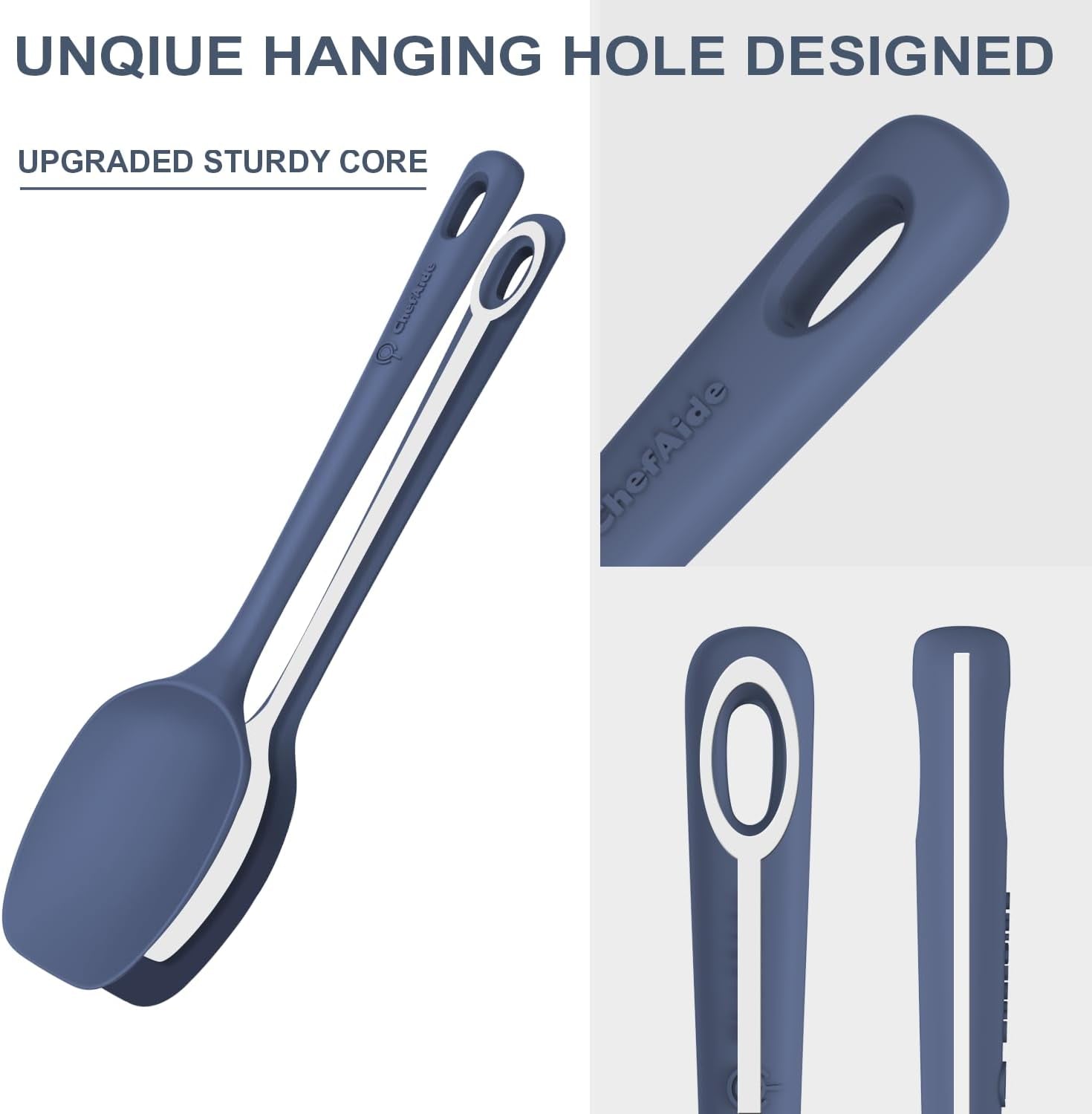 5-Piece Heat-Resistant Silicone Spatula Set