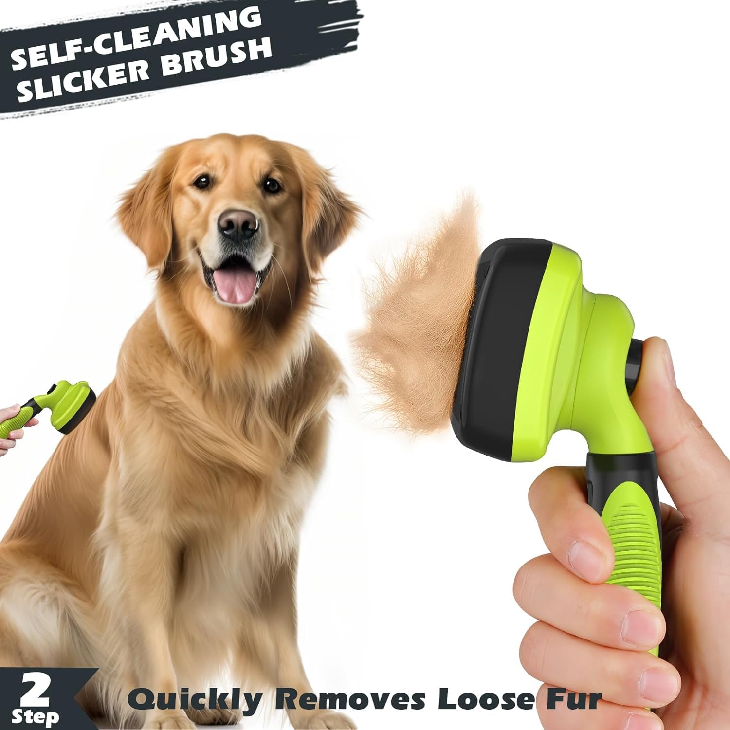 3-in-1 Pet Grooming Brush Set