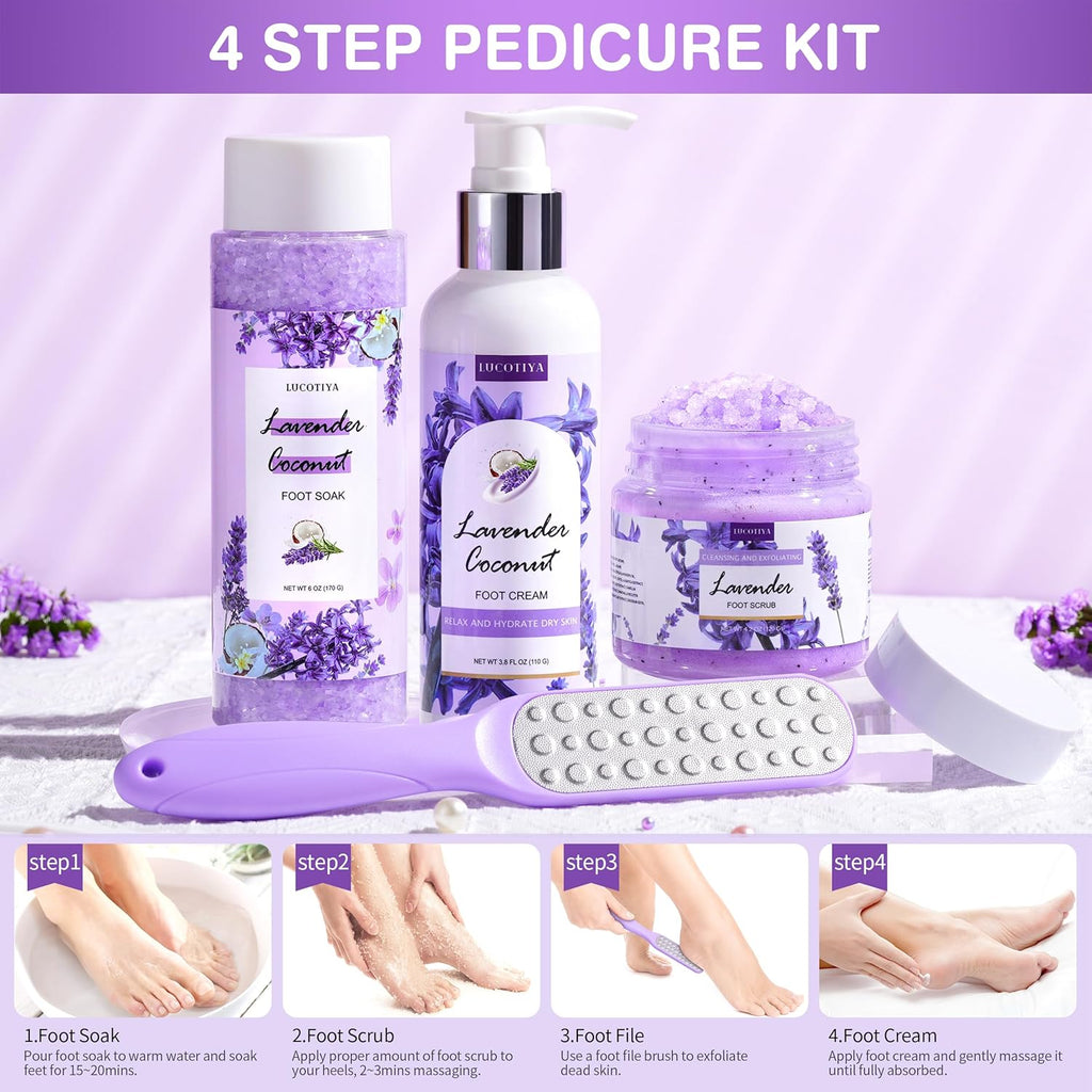 Lavender Foot Soak & Spa Kit