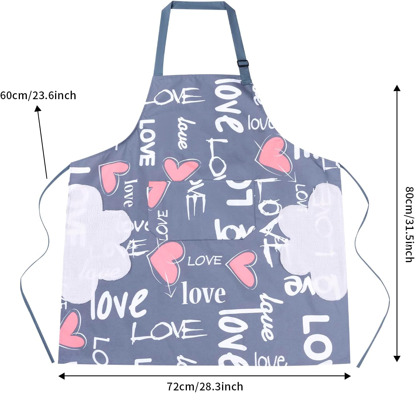 2-Pack Women’s Floral Waterproof Aprons