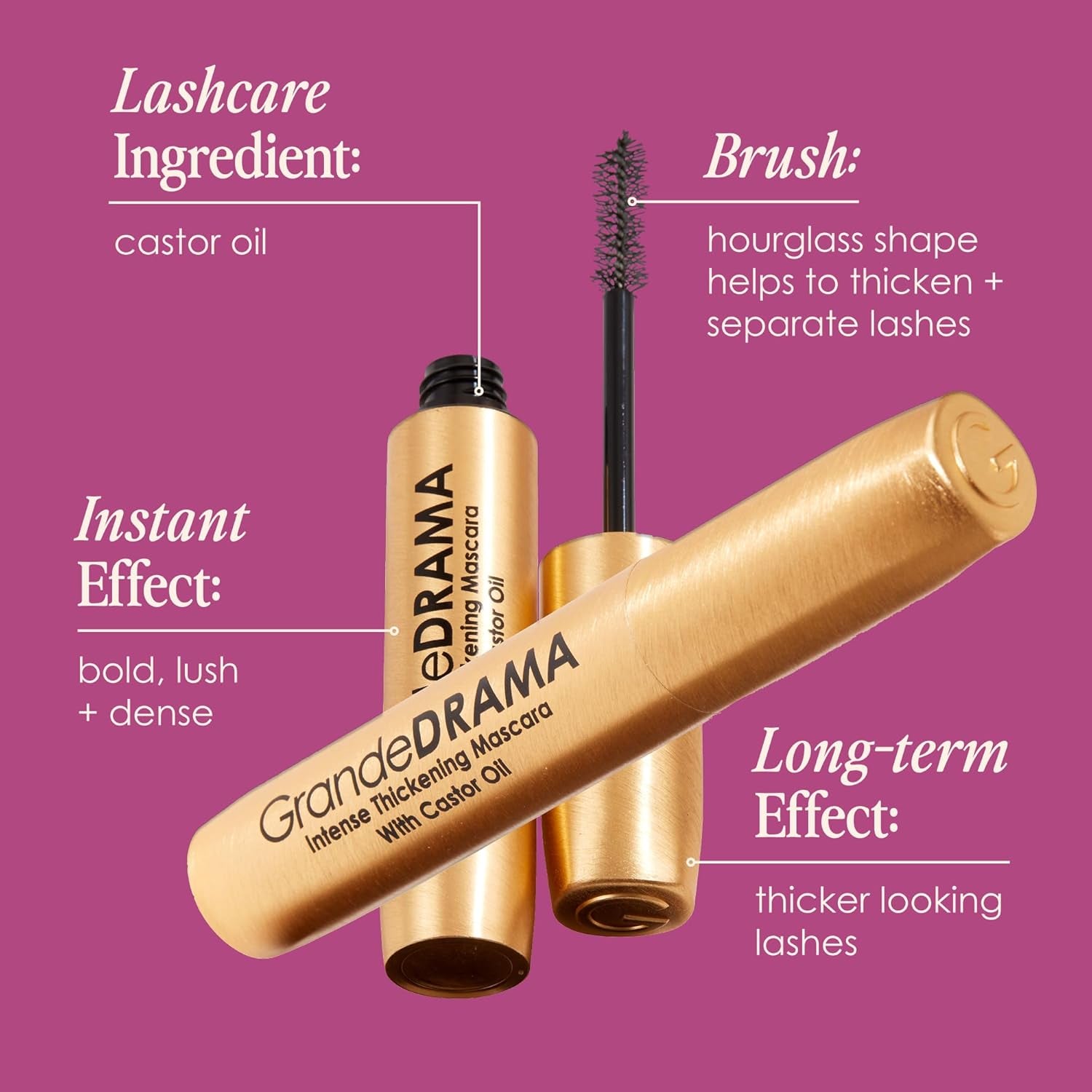 Grandedrama Thickening Black Mascara