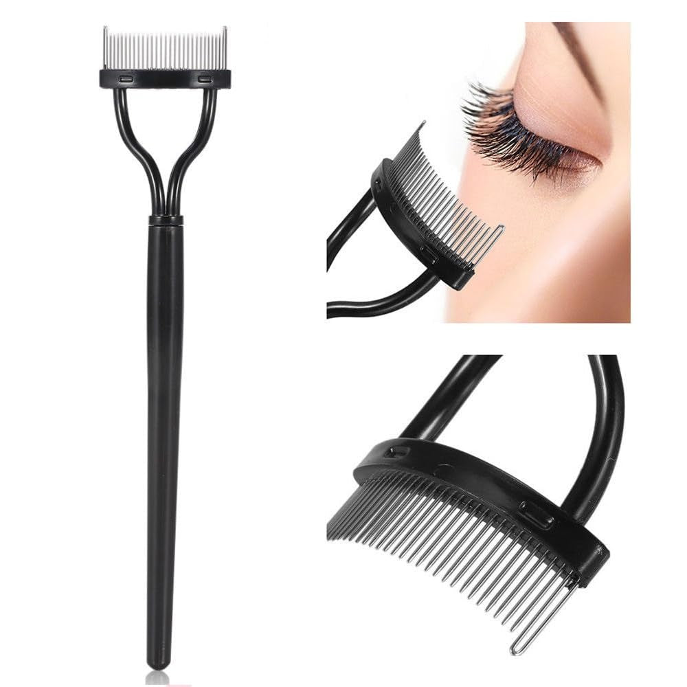 Professional Eyelash Curler & Comb Set