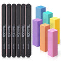 12-Pcs Professional Nail File & Buffer Kit