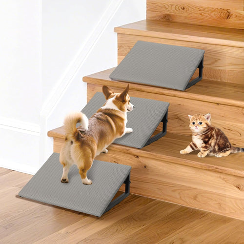 3-Pack Non-Slip Dog Ramp Stairs for Pets