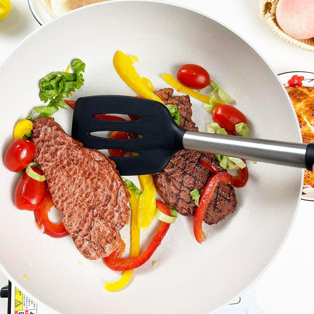 3-Piece Heat-Resistant Silicone Spatula Set