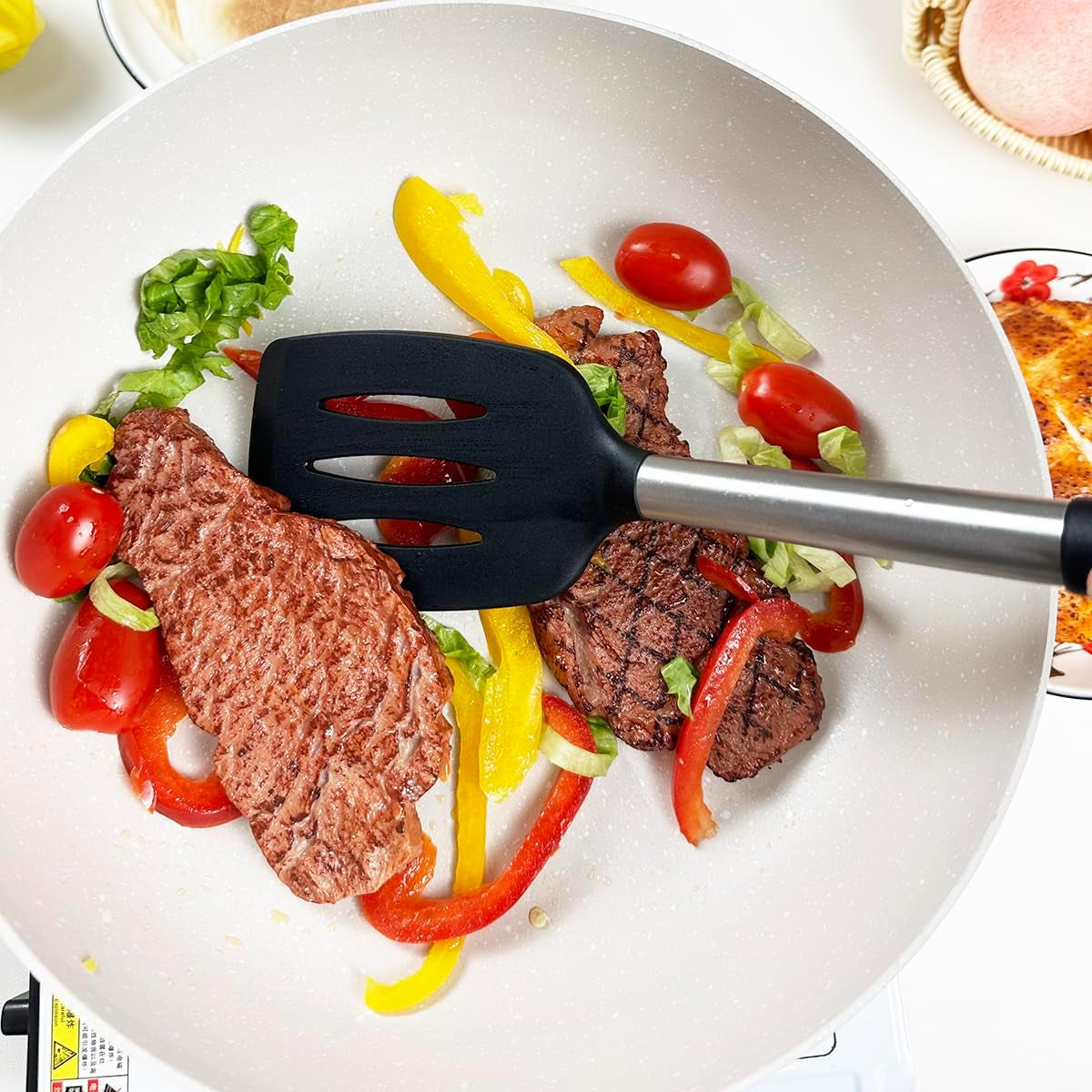 3-Piece Heat-Resistant Silicone Spatula Set