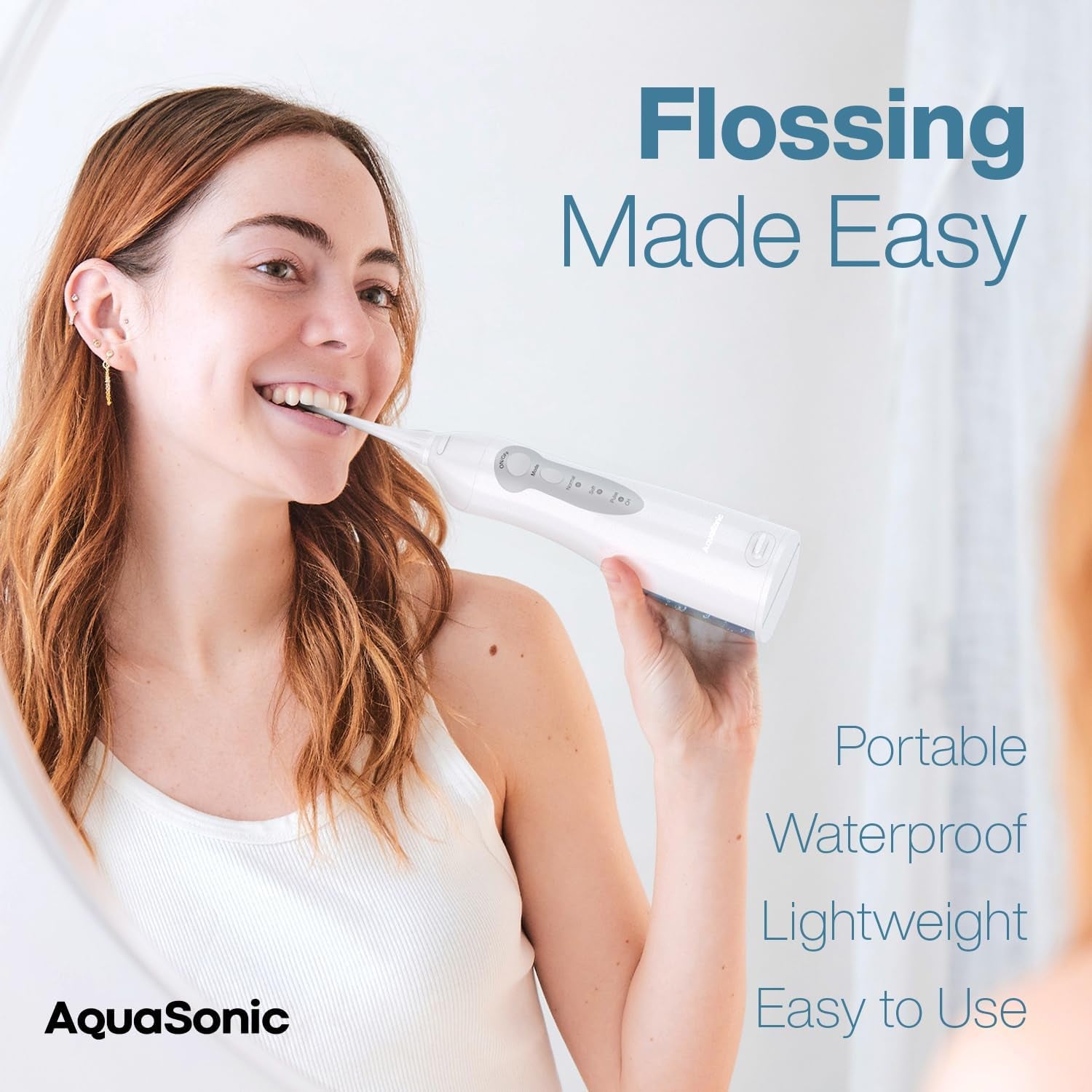 Cordless Water Flosser for Teeth & Braces Care