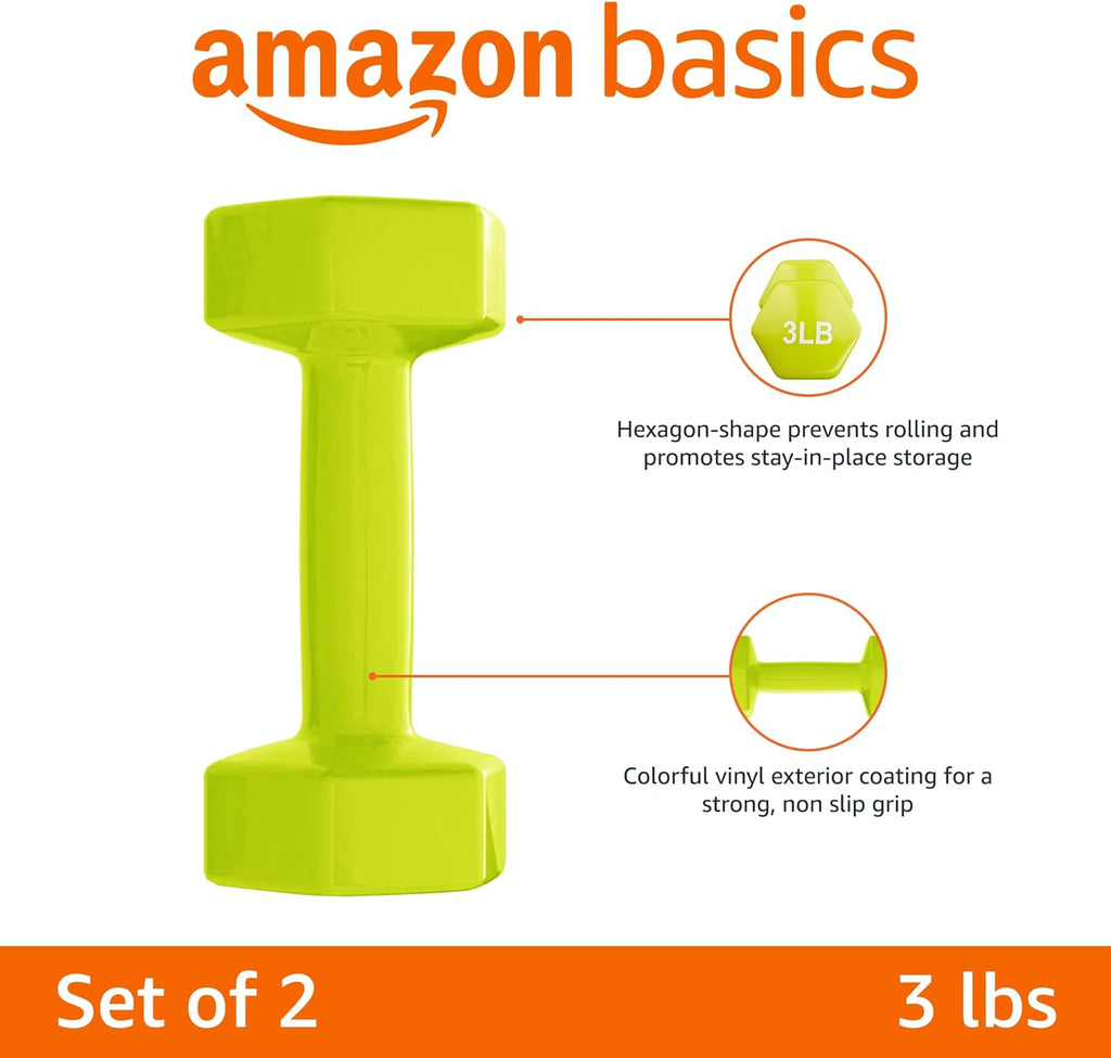 Vinyl Coated Dumbbell Hand Weights