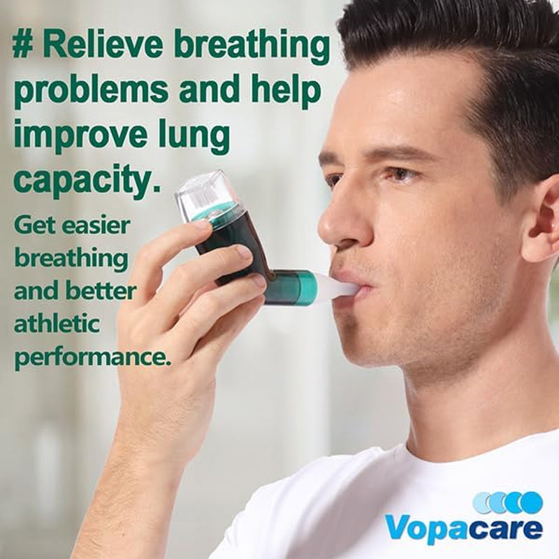 Flutter Valve Lung Breathing Exercise Device