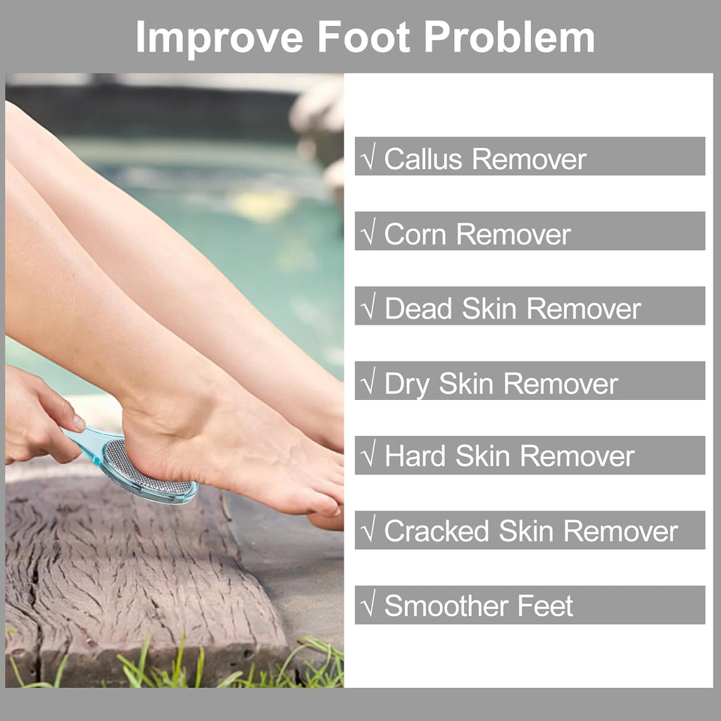 4-in-1 Pumice Stone Foot File – 2 Pack