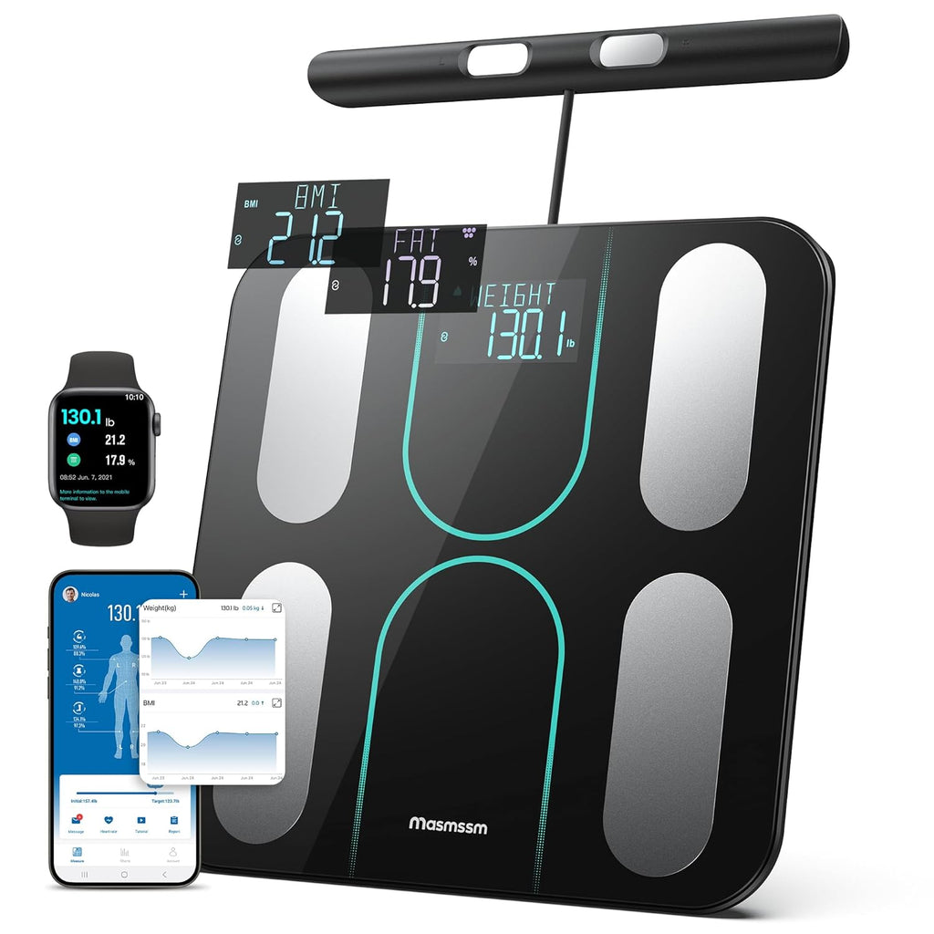 Smart Full-Body Composition Scale – 28 Metrics