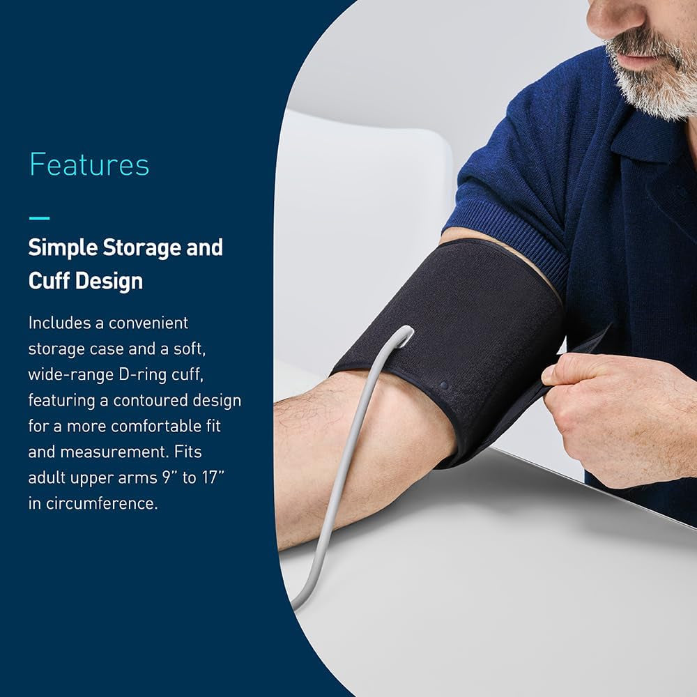 Bronze Upper Arm Blood Pressure Monitor