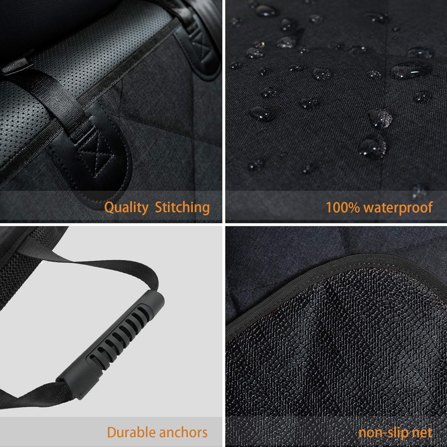 Waterproof Dog Car Seat Cover – Back Seat