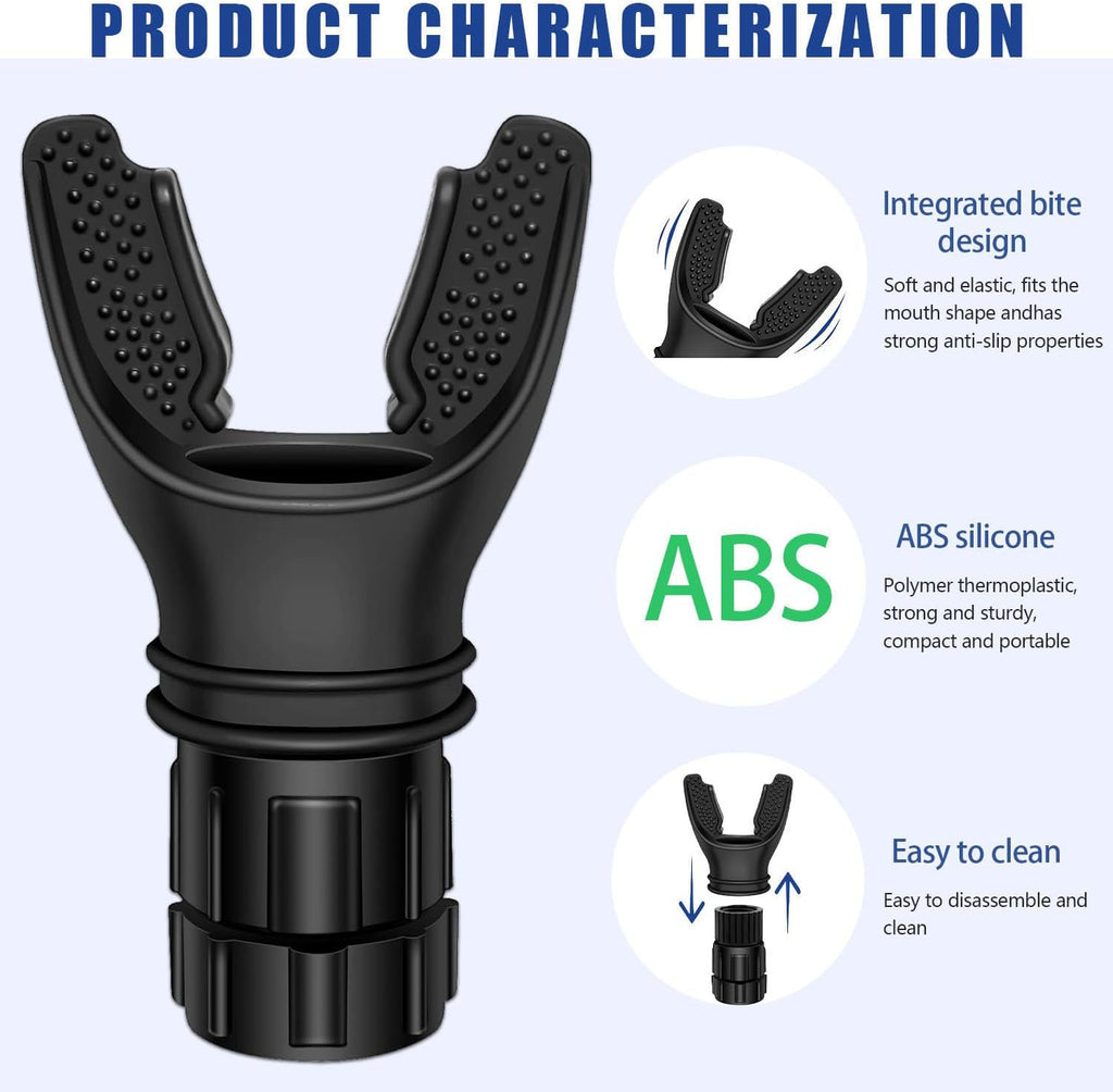 Portable Adjustable Breathing Exercise Device