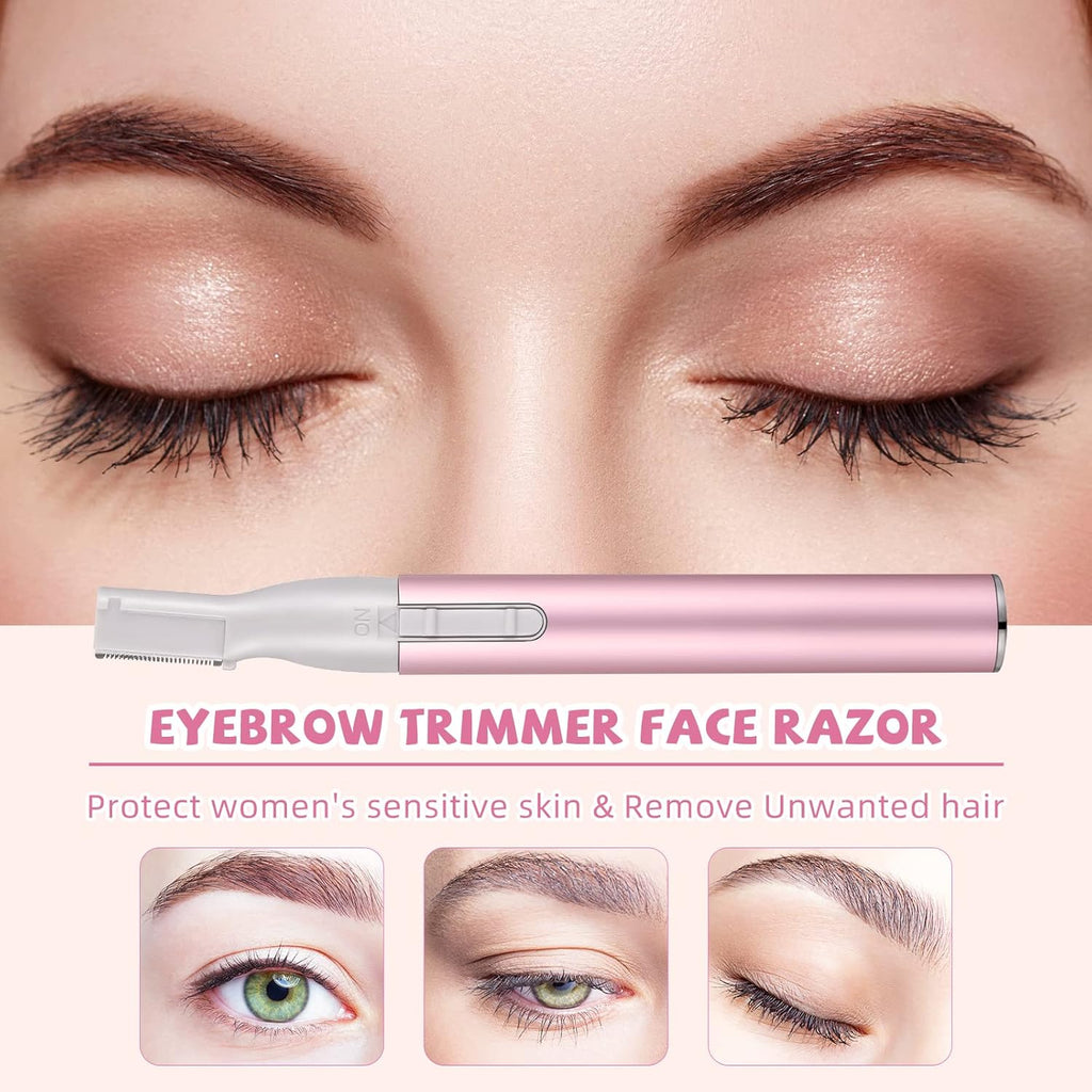 2-in-1 Electric Eyebrow & Face Trimmer
