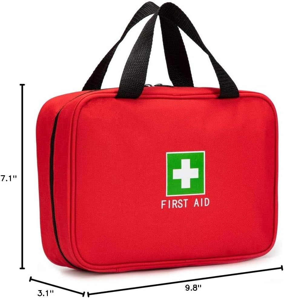 Red First Aid Travel & Rescue Medicine Bag