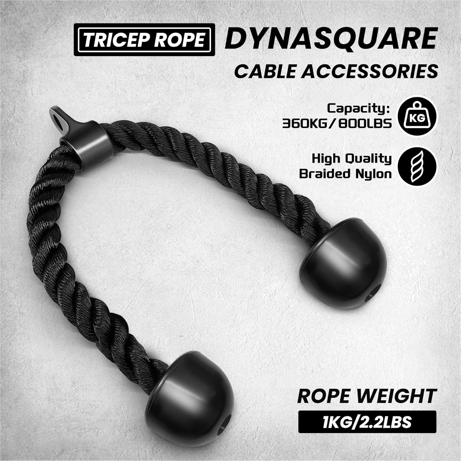 Heavy-Duty Cable Attachments for Home Gym