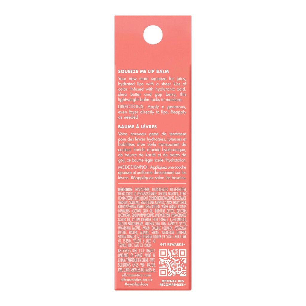 Squeeze Me Strawberry Lip Balm – Moisturizing Tint