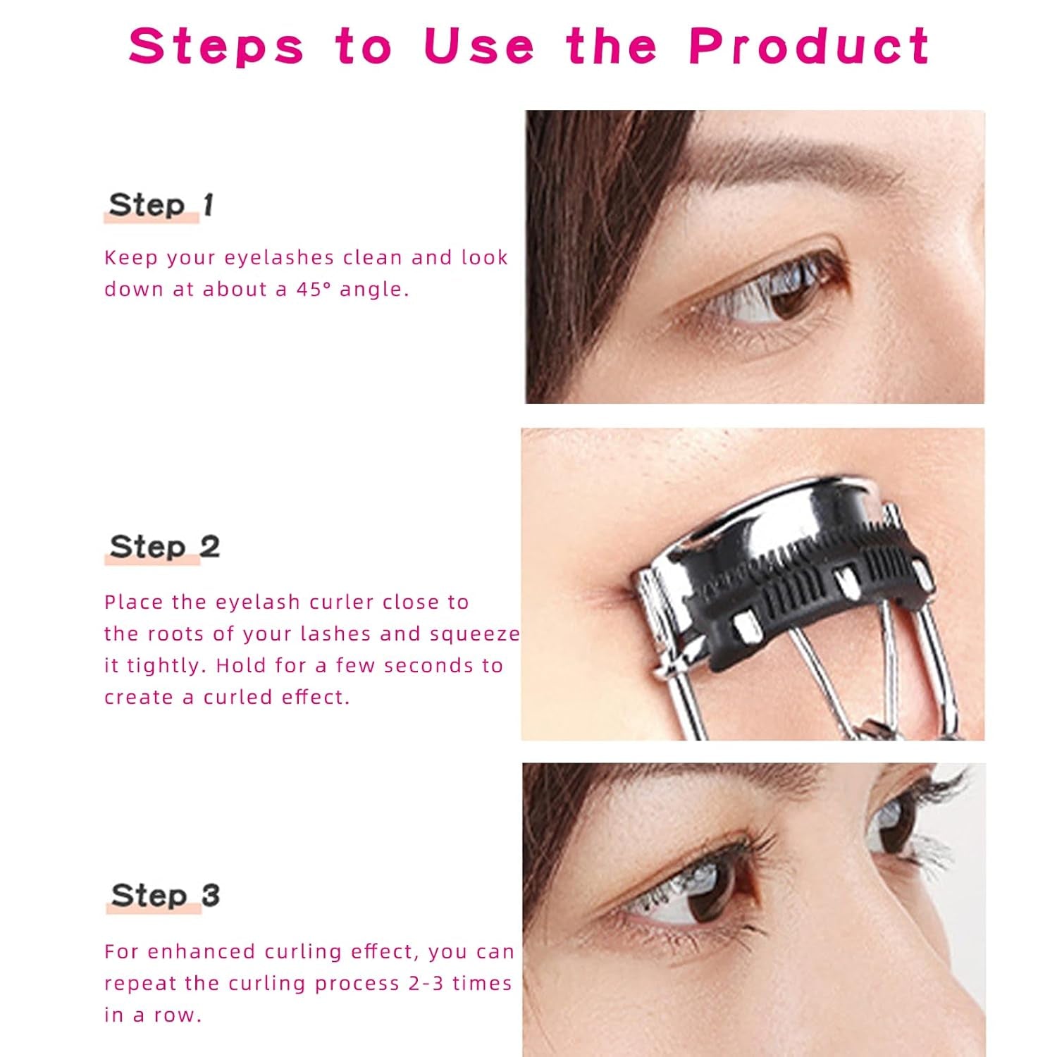 Professional Eyelash Curler & Comb Set
