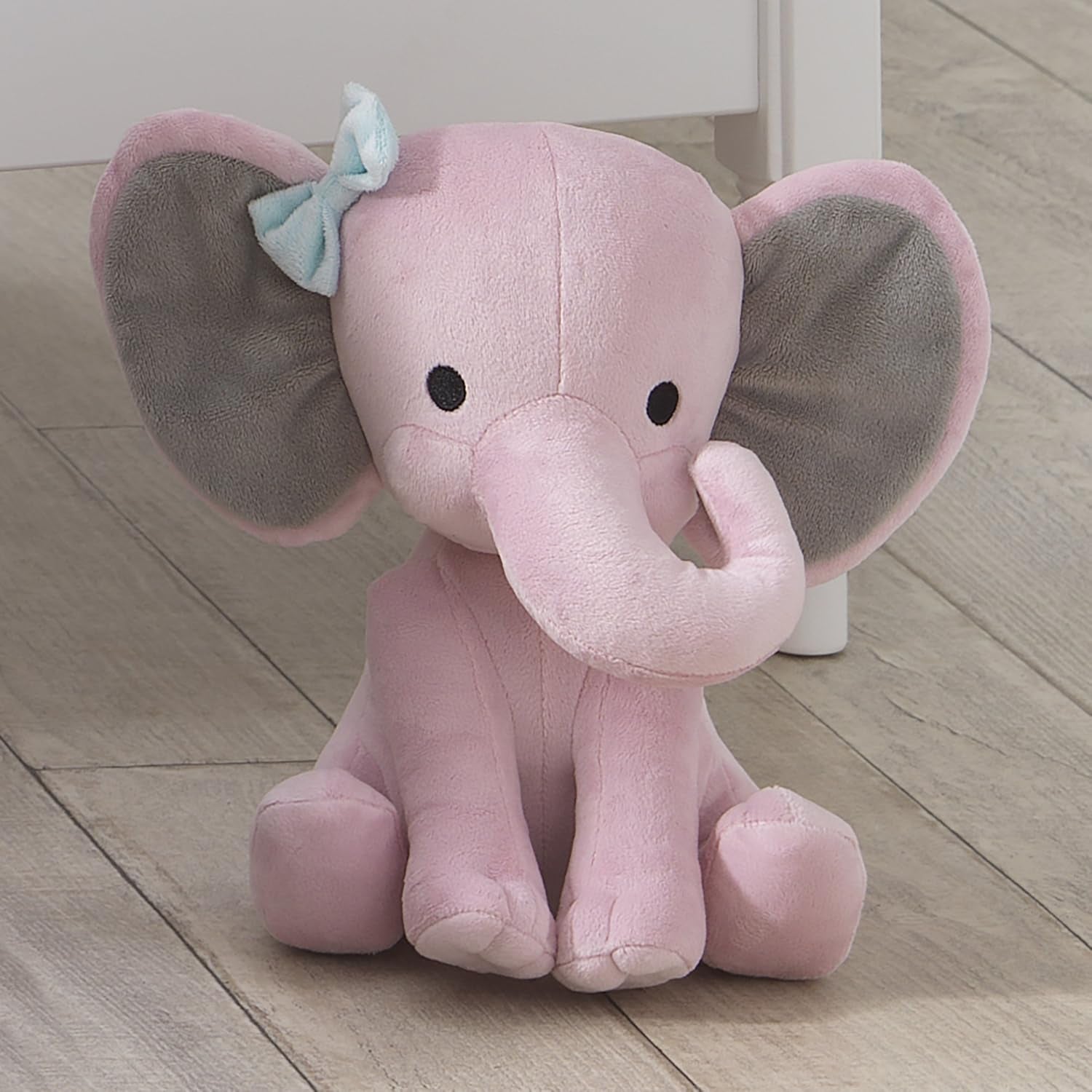 Twinkle Toes Pink Elephant Plush, Hazel, 1 Count (Pack of 1)