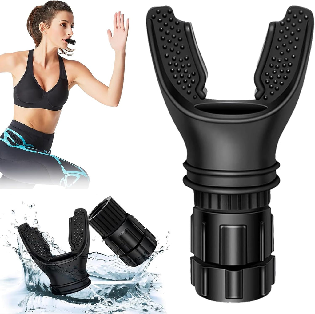 Portable Adjustable Breathing Exercise Device