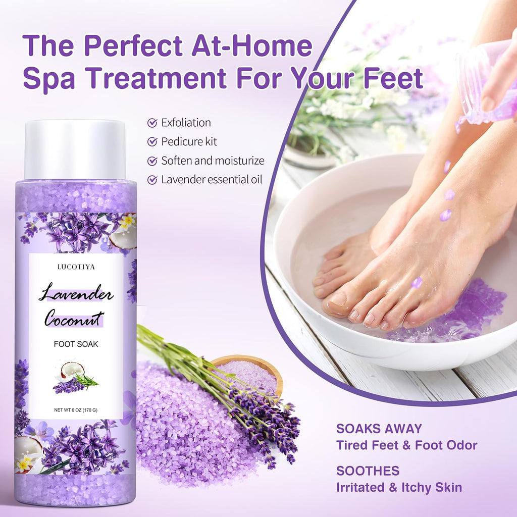 Lavender Foot Soak & Spa Kit