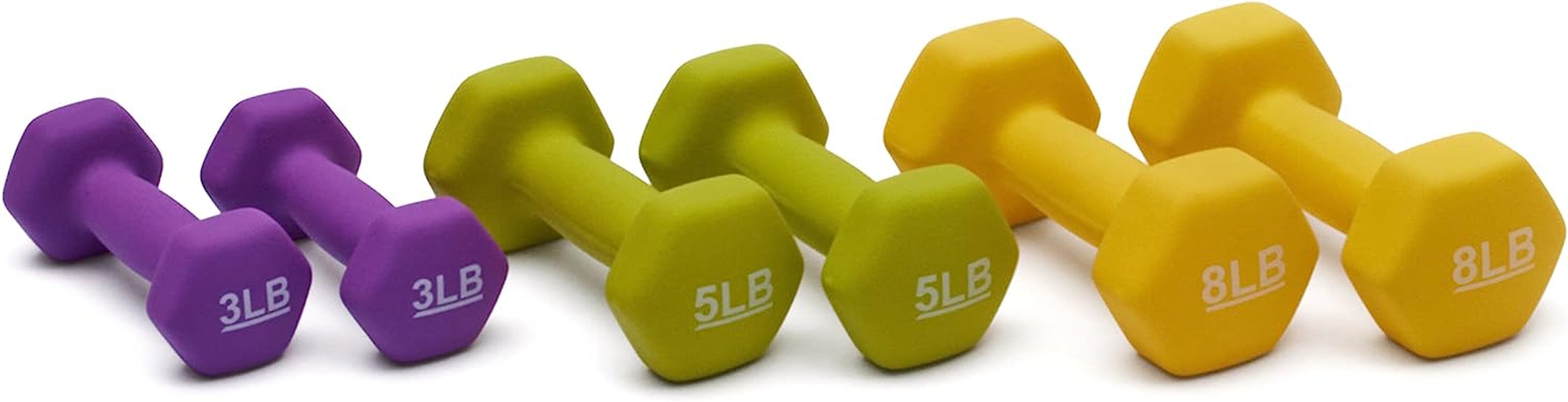Neoprene Dumbbell Hand Weights – Exercise