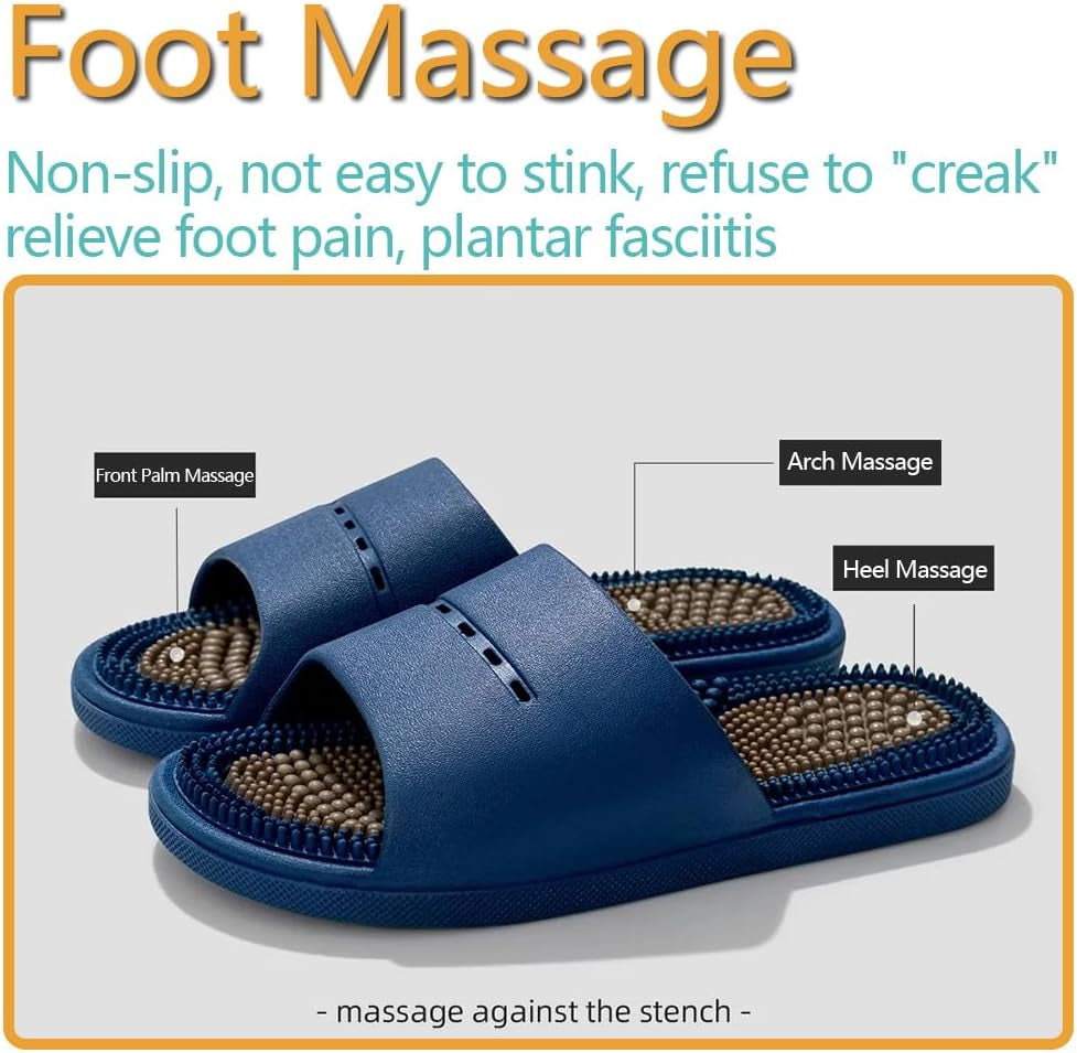 Acupressure Foot Massage Slippers for Pain Relief