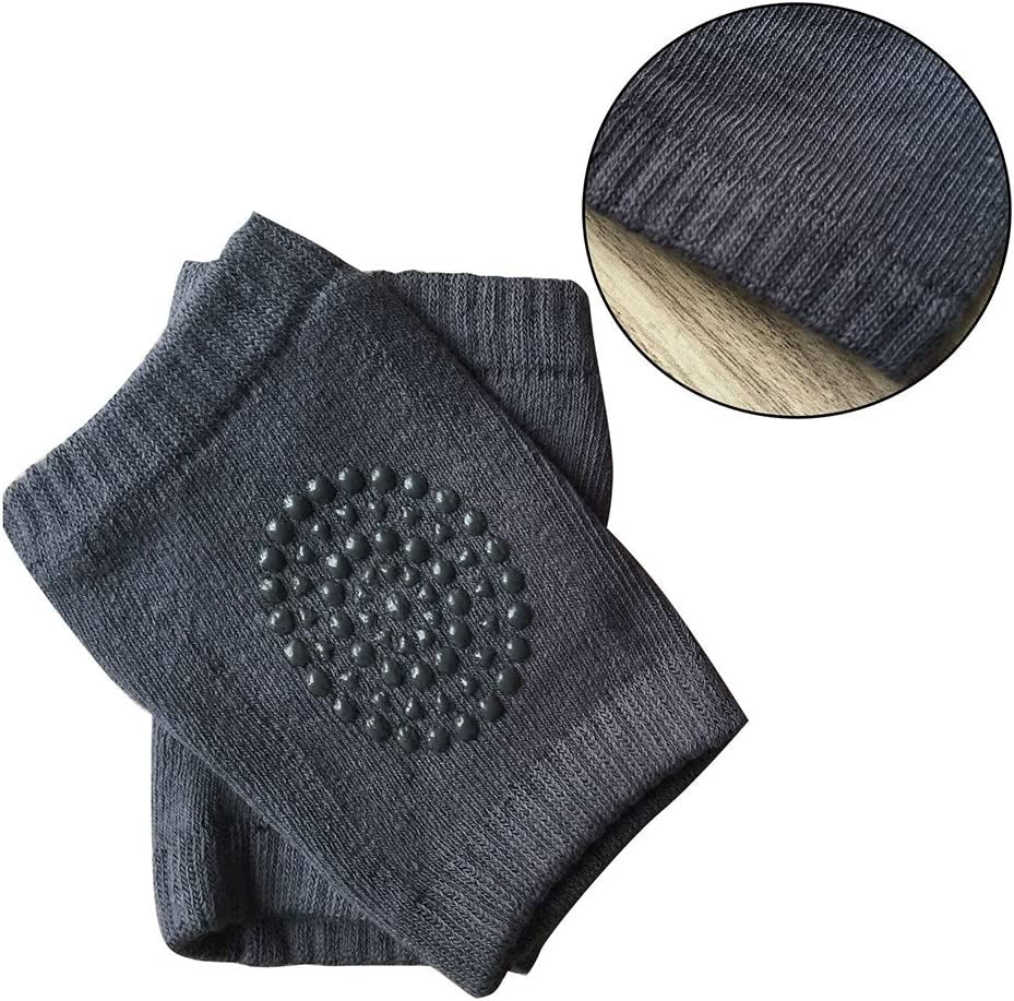 Baby Crawling Anti-Slip Knee Pads,Unisex Baby Toddlers Kneepads 5 Pairs