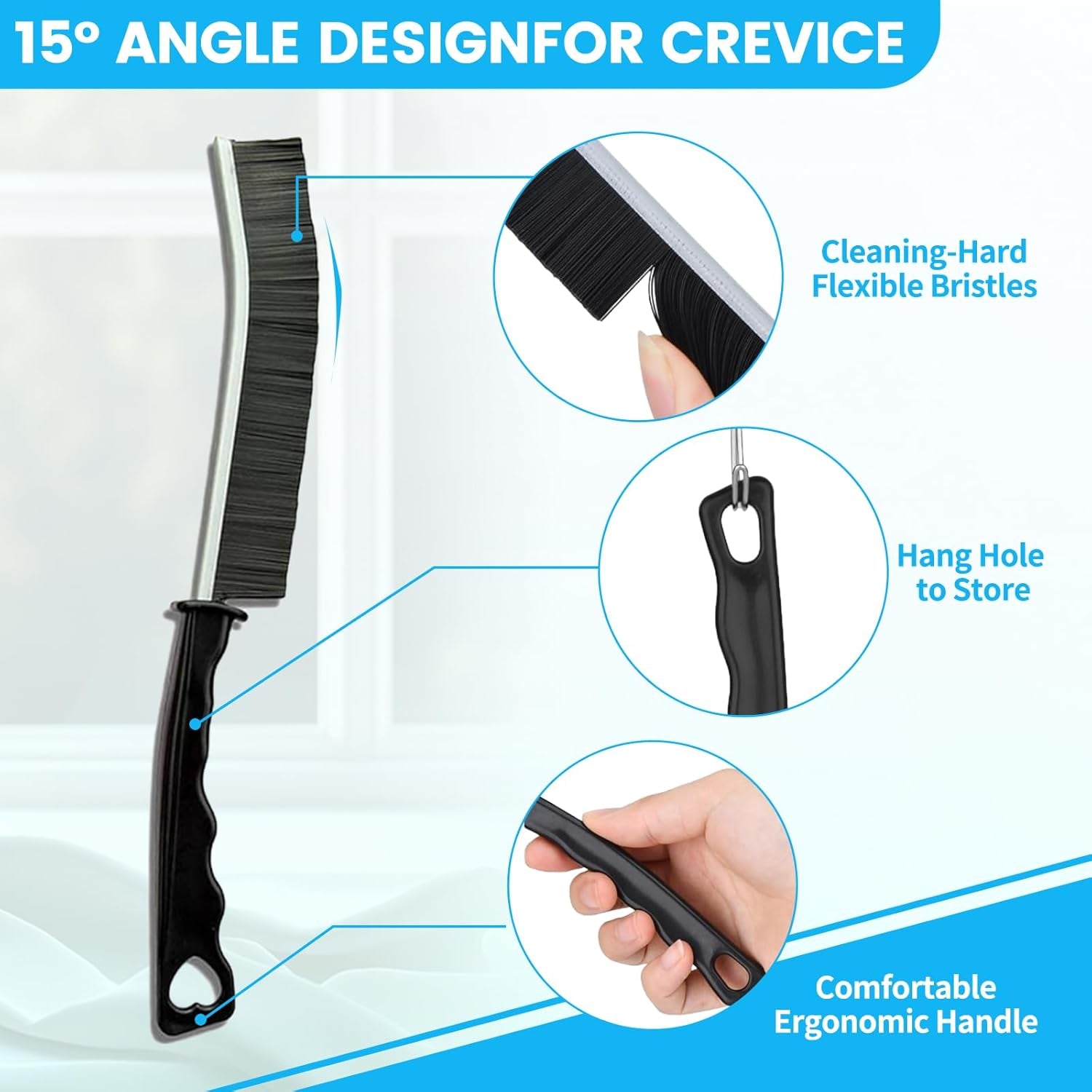 18-Piece Crevice Cleaning Brush Set
