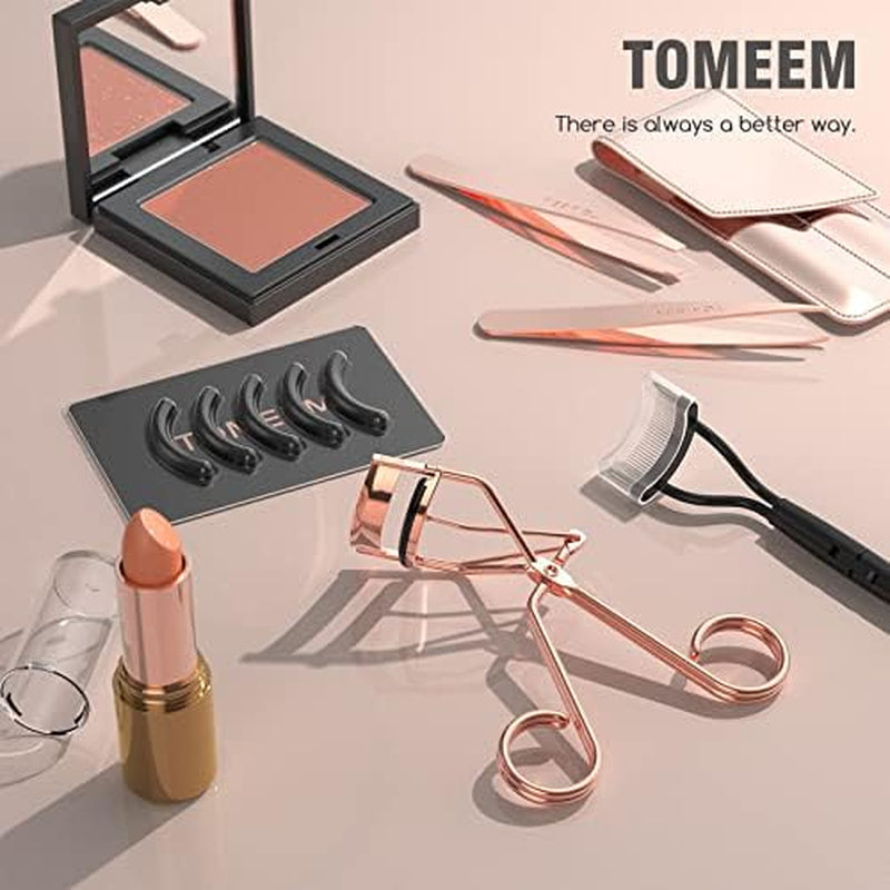 Eyelash Curler with Comb – Rose Gold