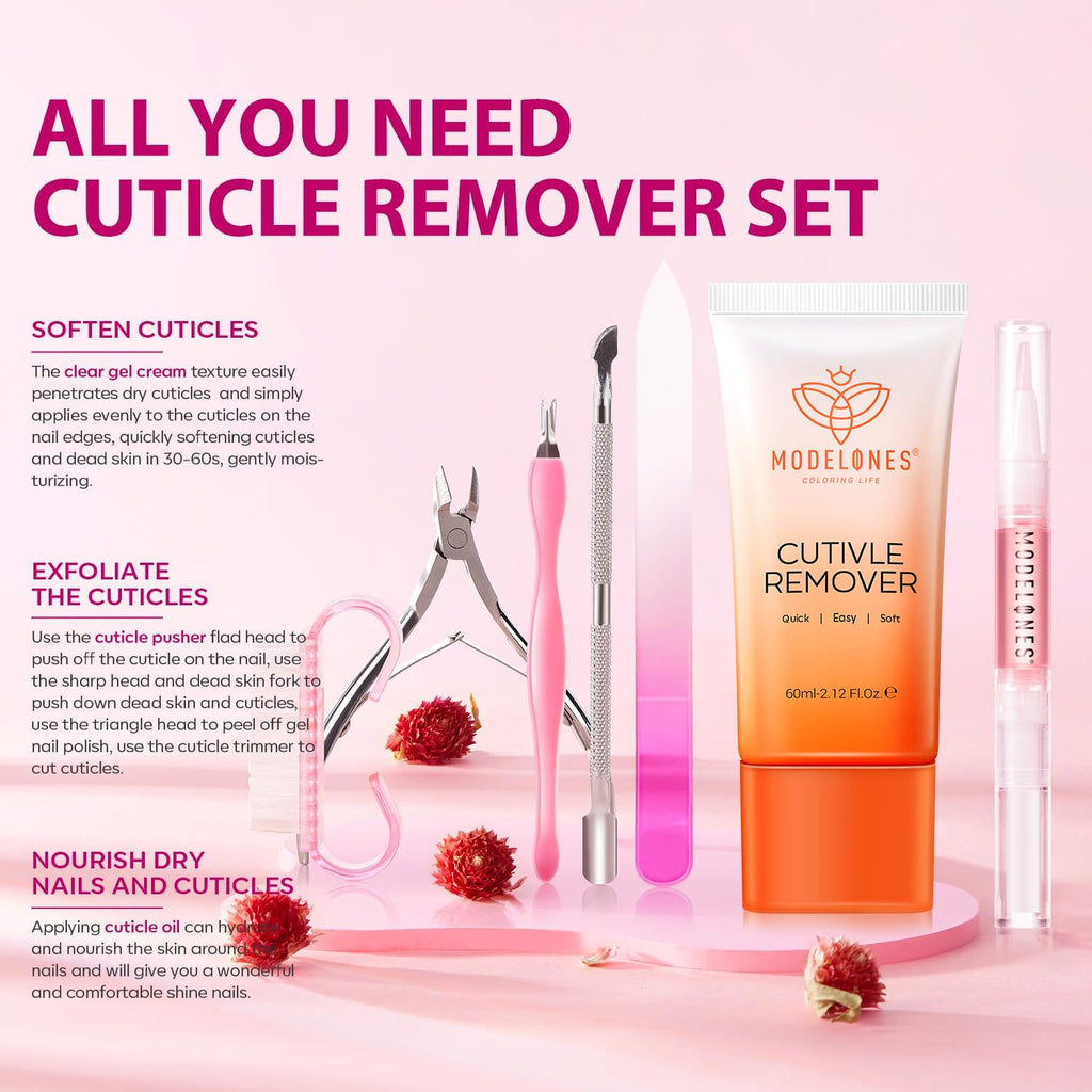 Cuticle Remover & Nail Care Kit