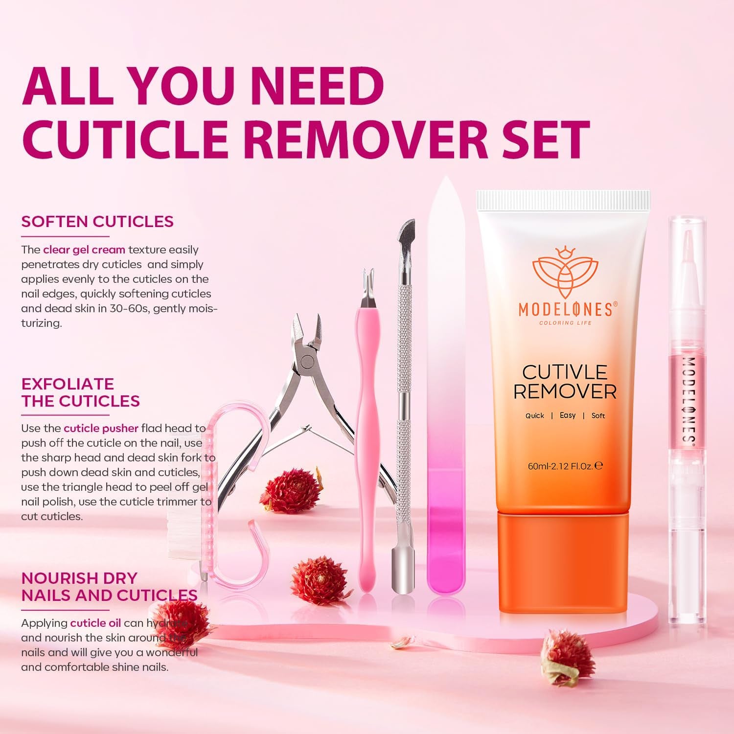 Cuticle Remover & Nail Care Kit