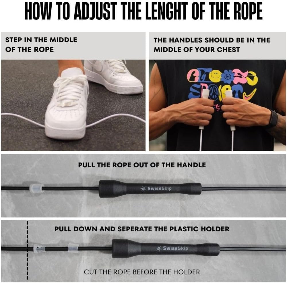 Dayan Kolev Speed Jump Rope – Adjustable PVC