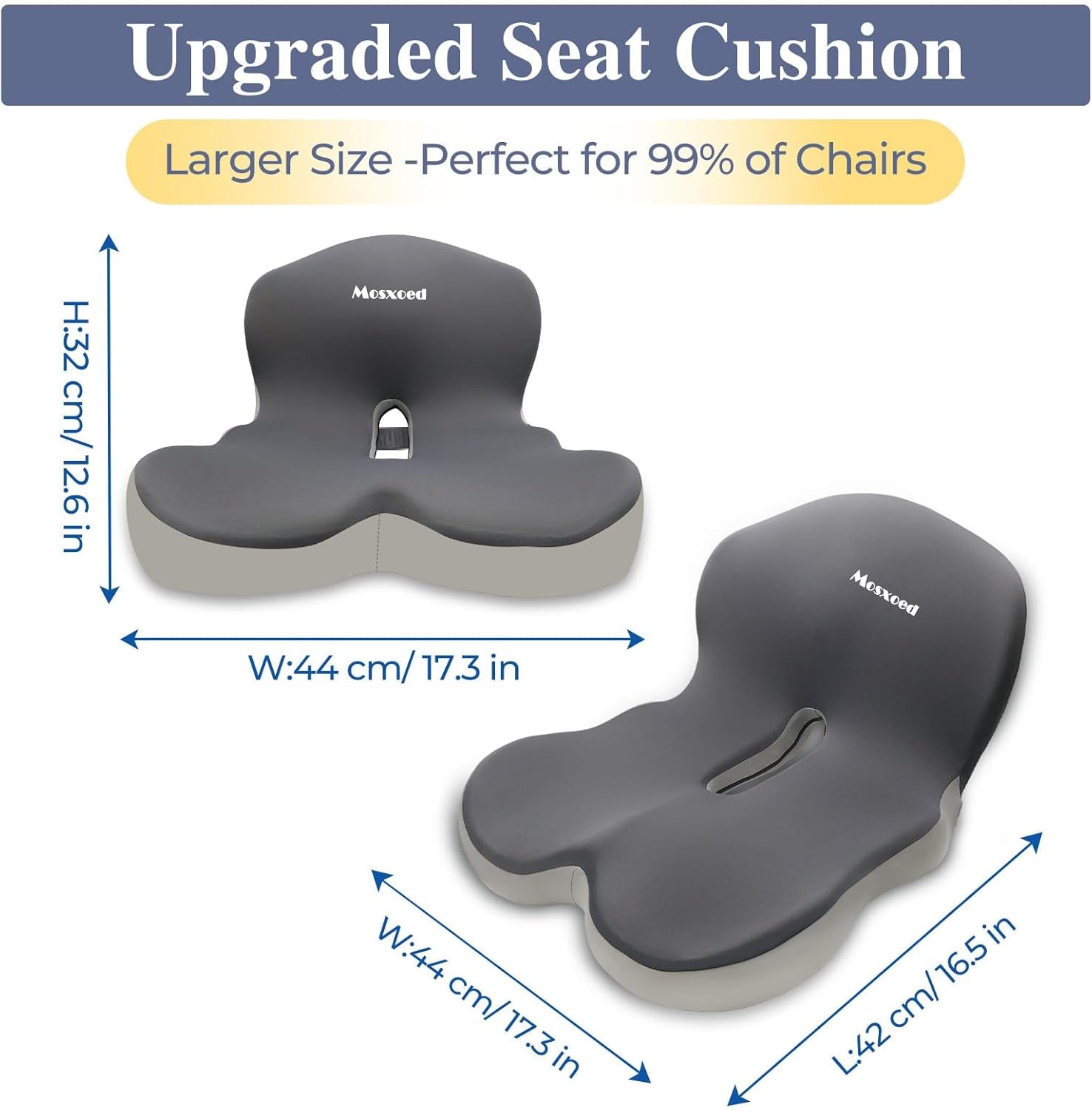 Memory Foam Seat Cushion – Sciatica Relief