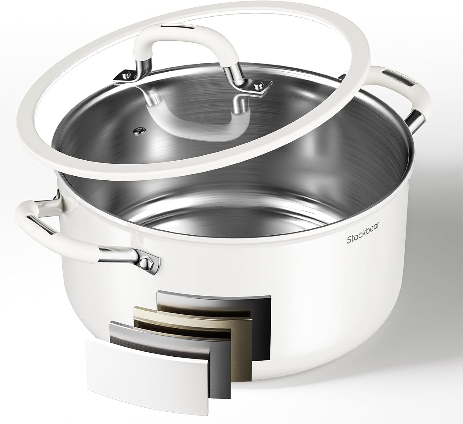 6-Quart Tri-Ply Stainless Steel Stockpot