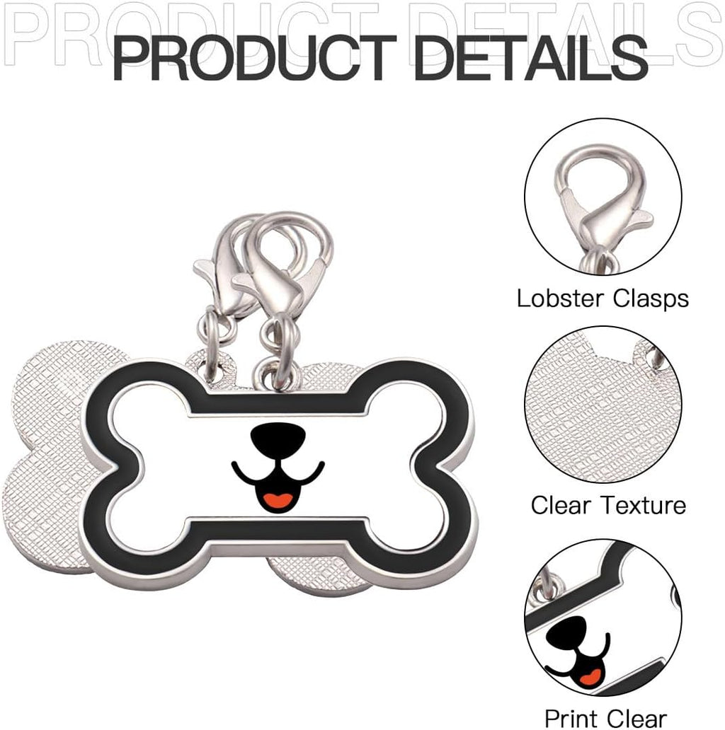 Customizable Dog & Cat ID Pet Tag