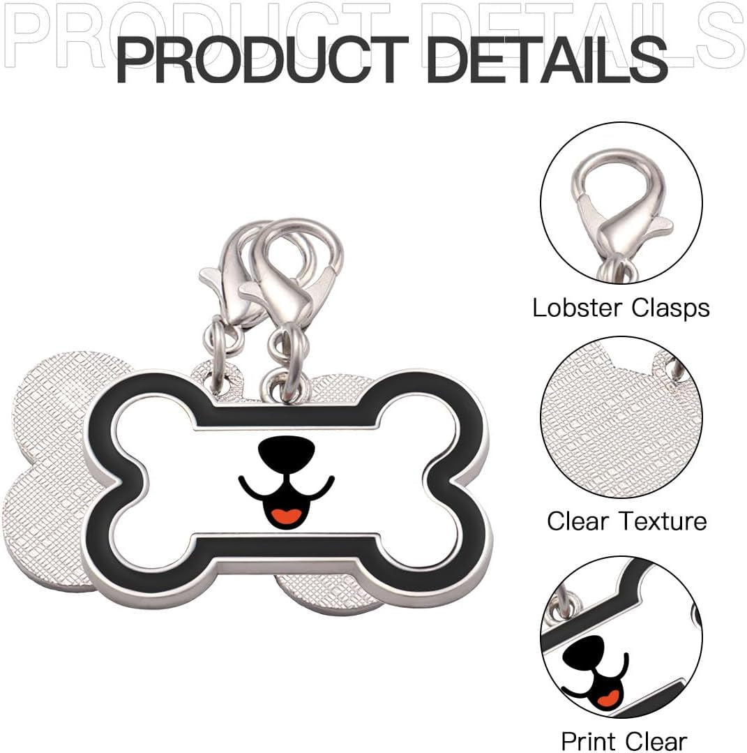 Customizable Dog & Cat ID Pet Tag