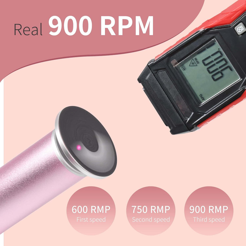 Electric Foot Callus Remover – Rose Pink