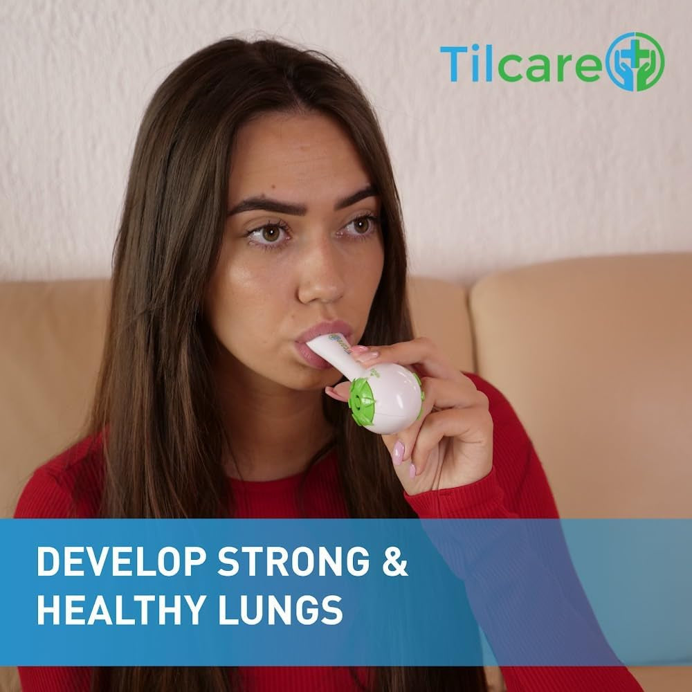 Breathing & Lung Trainer Respiratory Exercise Device