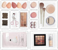10-Pcs Clear Makeup Organizer Set