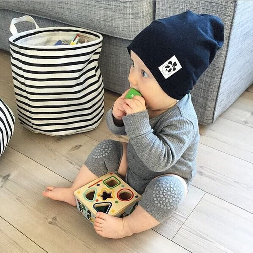 Baby Crawling Anti-Slip Knee Pads,Unisex Baby Toddlers Kneepads 5 Pairs