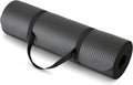 Extra Thick Yoga & Exercise Mat with Strap