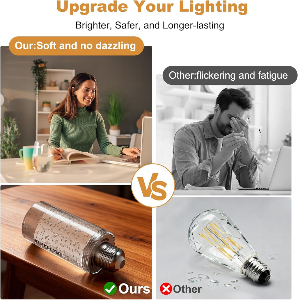 3-Pack E26 LED Bulbs – 40W Equivalent