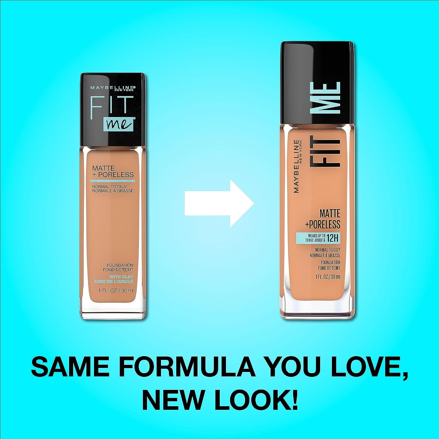 Fit Me Matte + Poreless Liquid Foundation