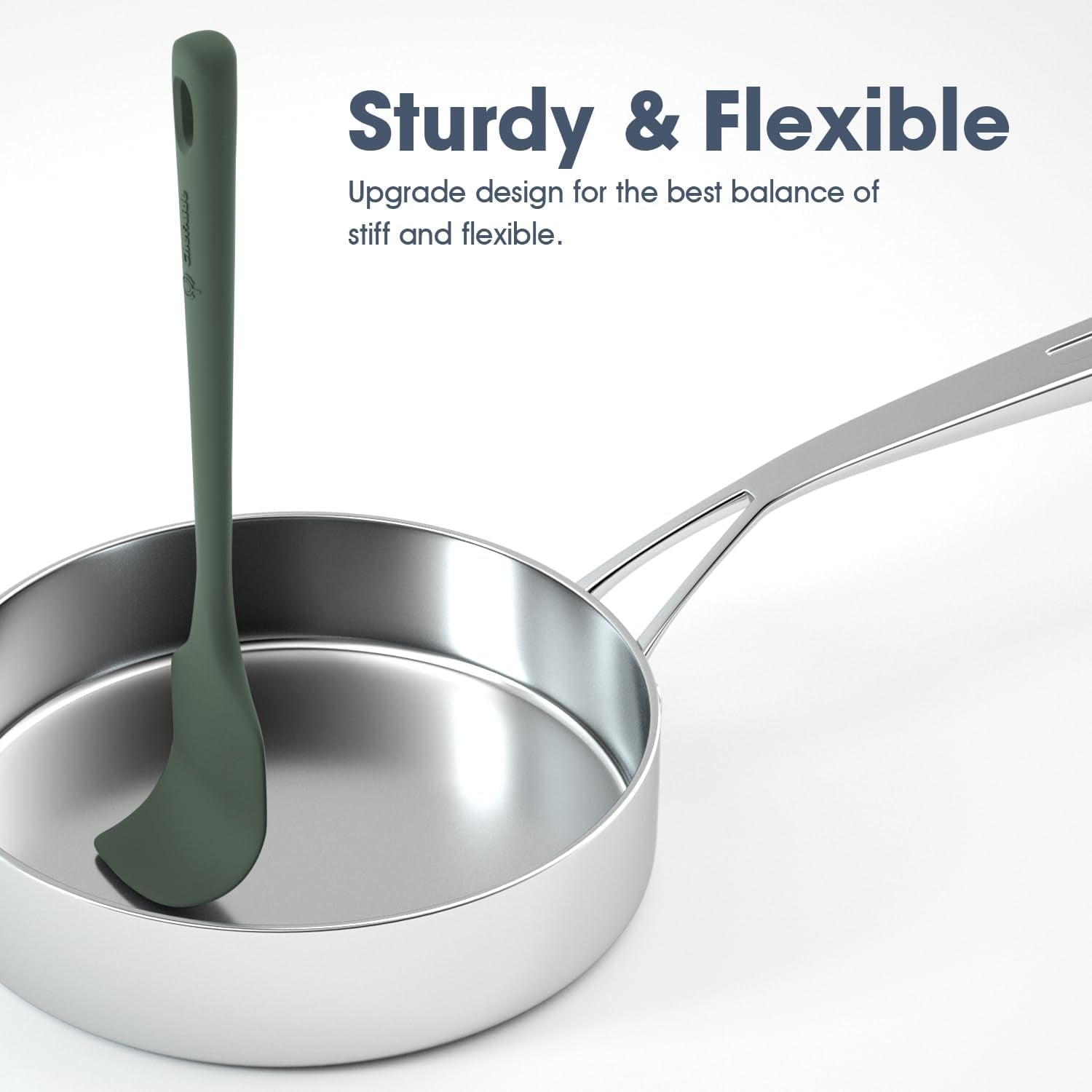 5-Piece Heat-Resistant Silicone Spatula Set